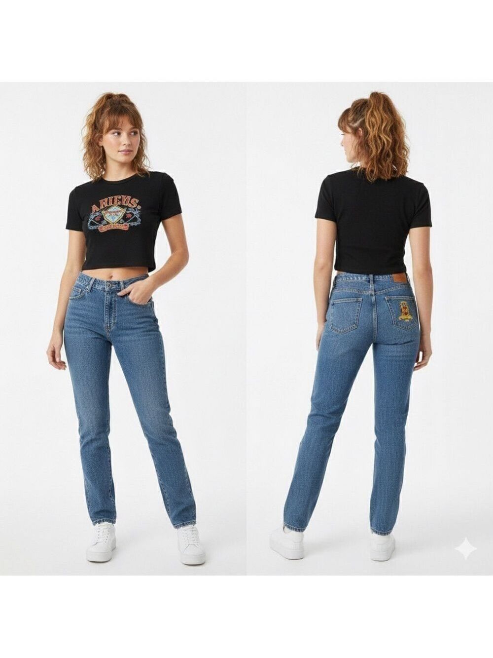Mondi Fashion Vintage Straight Leg Jeans
